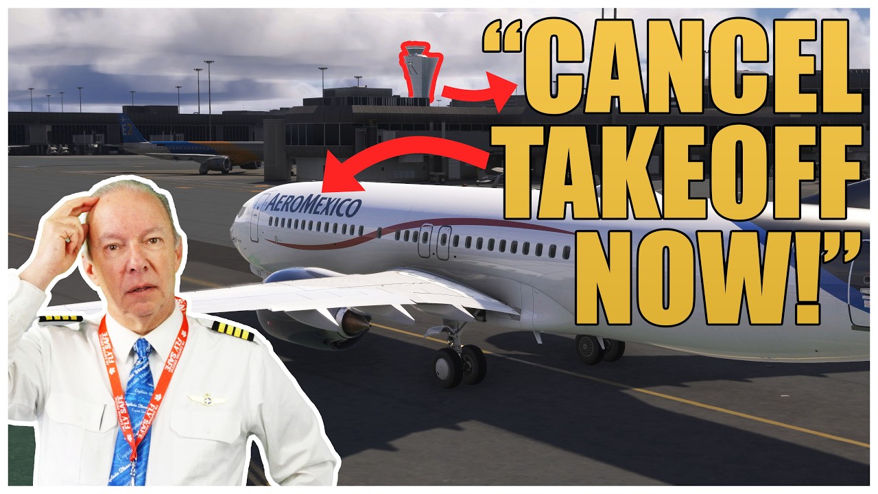 Пилот начал взлет БЕЗ разрешения в аэропорту Сан-Франциско… Диспетчер остановил взлет.