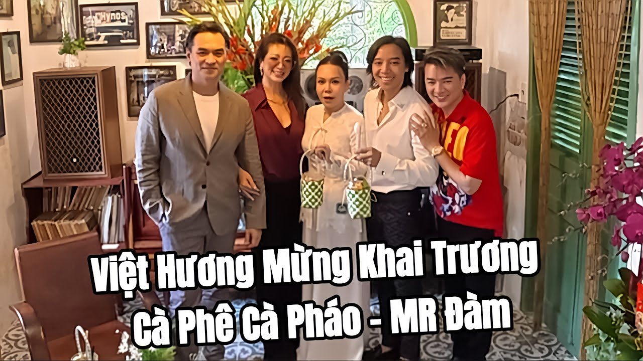 Danh Hài Việt Hương & Chồng Mừng Khai Trương Cs Đàm Vĩnh Hưng 5/2/2026