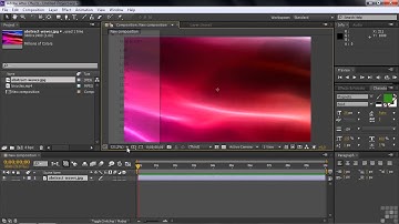 Adobe After Effects CS6 Tutorial | Creating A New Composition