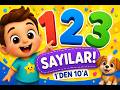 Sayıları Öğreniyoruz 1’den 10’a  Eğitici Çocuk Şarkısı  Çocuk Videoları