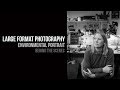 Large Format B&W Portrait | behind the scenes | Katharine McEwen