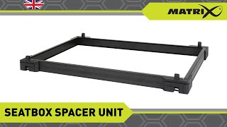 Matrix Spacer Unit Versenyláda Növelő Adapter 46x31x3cm videó