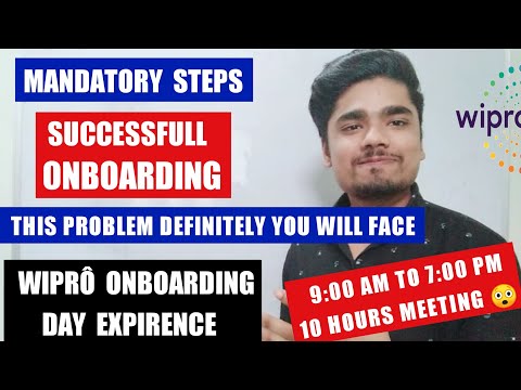 What Happens On Wipro Onboarding Day | Recent Onboarding Experience