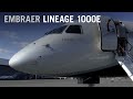 Flying to Las Vegas on the Embraer Lineage 1000 Business Jet – AINtv