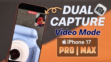 iPhone 17 Pro Max: How to Use Dual Capture Video [Front & Rear Camera Together!]