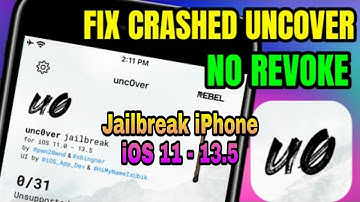 How to fix error uncover installation o iPhone - iOS 11 - 13.5