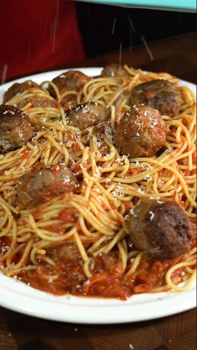 Spaghetti sauce Pomodoro et boulettes de viande - Recettes - EpiSaveurs