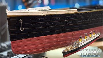 Agora Models Build the RMS Titanic - Pack 23 (Part 2) - Stages 133-134