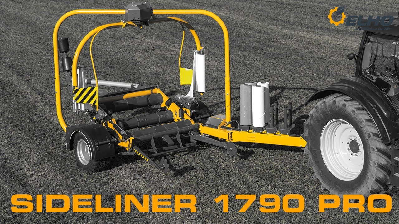 ELHO SideLiner 1790 Pro bale wrapper