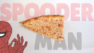 I turned a slice of pizza into the Pizza Theme (from Spider-Man 2)