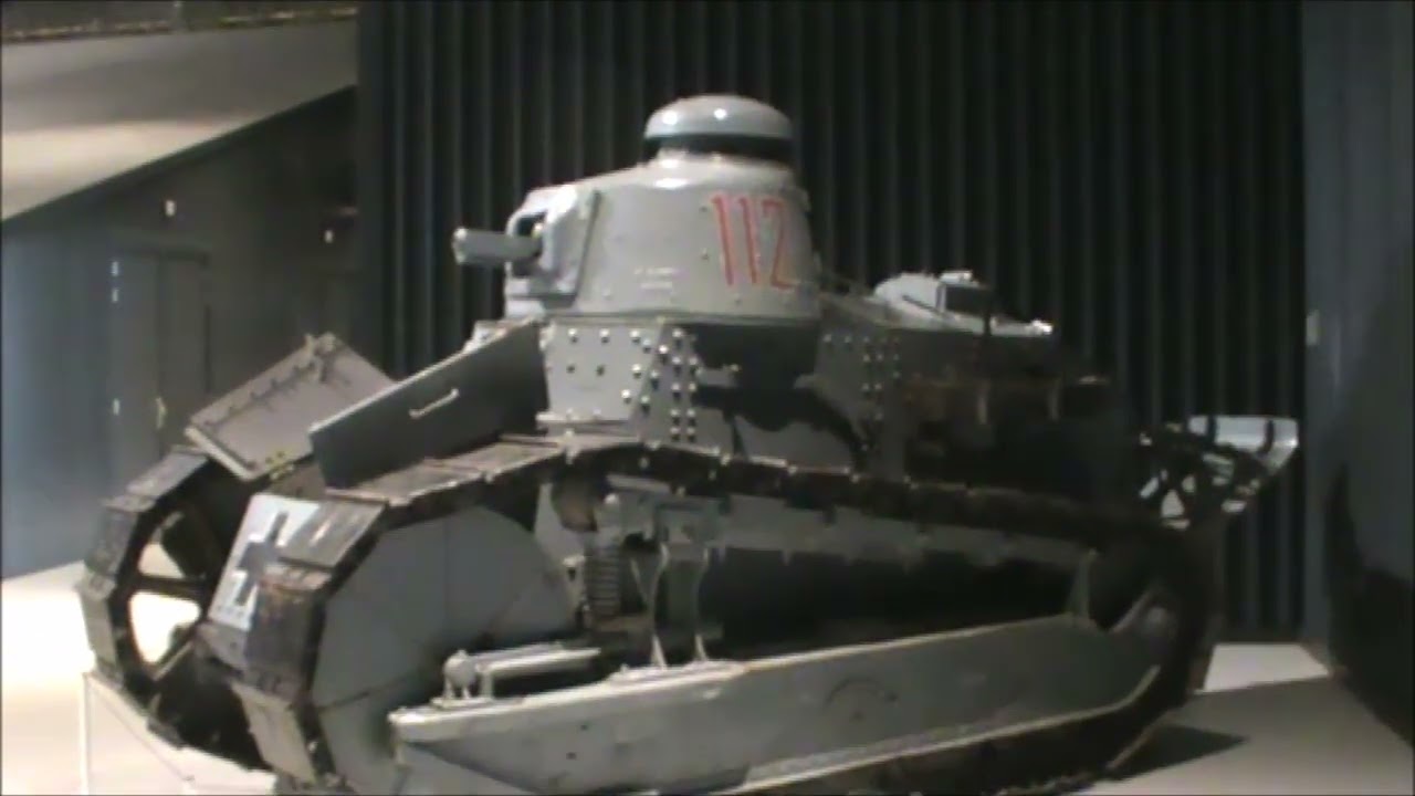 BeutePanzer FT 17 au musée d'Overloon