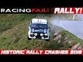 Historic Legend Rally Cars Crash Compilation 2018