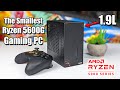 The Smallest Ryzen 5600G Gaming PC! It's Incredible!