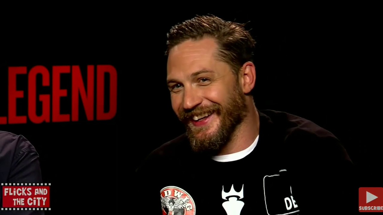 Tom Hardy laughing during interviews compilation