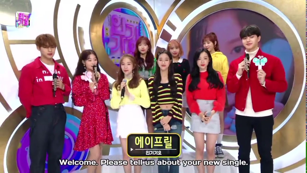 [ENG SUB] April Inkigayo interview ep.979