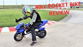 I Bought a 40cc Pocket Bike off of Amazon and here is my Review (Amazing!)