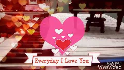 Everyday I Love You - Boyzone Piano Cover