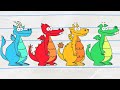 🔵🔴 THE FOUR DRAGONS 🟡🟢 | Boy &amp; Dragon | Cartoons for Kids | WildBrain Bananas