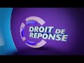 Droit de rponse du dimanche 21 avril 2024  quinoxe tv