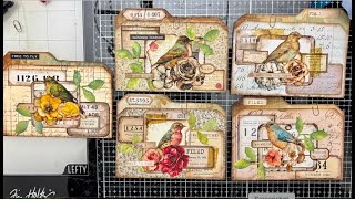 Miss Paintalot Batch Making File Folders #massmakesmarch2025