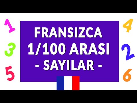 Fransızca Sayılar : 1'den 100'e Kadar Ve Okunuşu