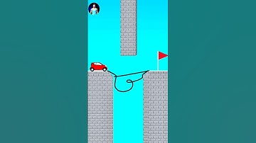 Draw Bridge Game 😂🚗 - Android Gameplay  #shorts