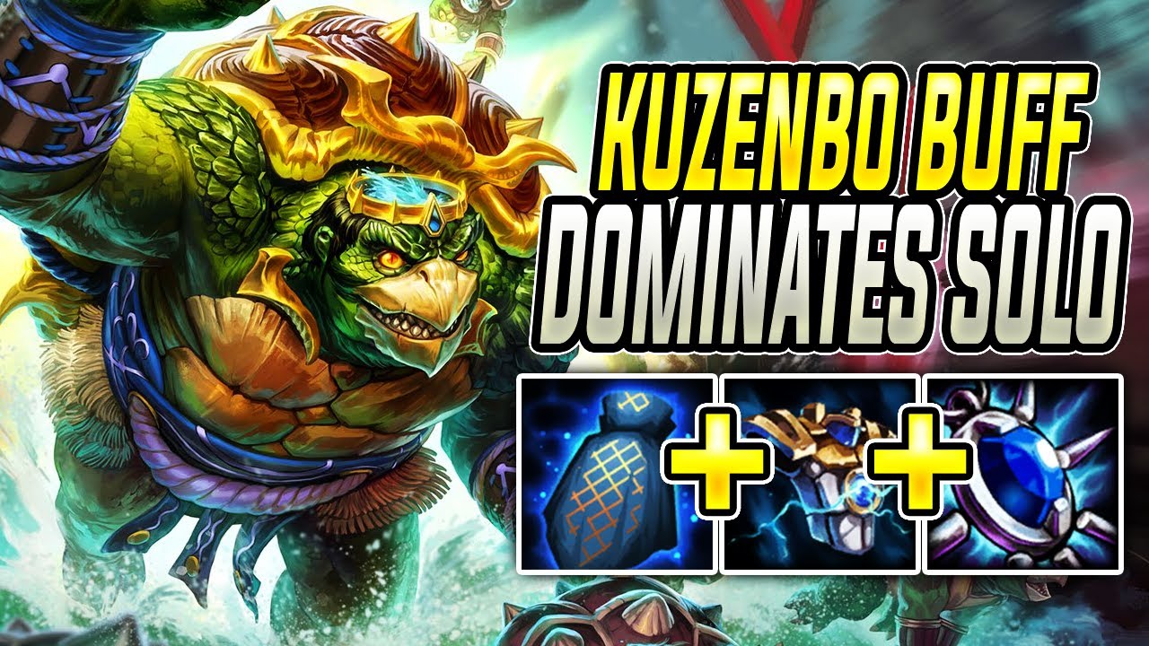 KUZENBO BUFF! THE KAPPA GOD DOMINATES SOLO LANE | SMITE Conquest Season YouTube