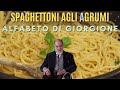 A COME AGRUMI: SPAGHETTONI AL PESTO DI AGRUMI E GRANELLA DI PISTACCHIO - Alfabeto di Giorgione