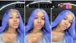 AliExpress wig review ft. ALOT hair