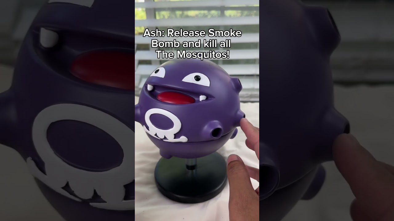 How to kill all mosquitos with Pokémon named Koffing 