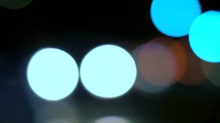 blurred abstract cars lights at night with bokeh effect 4k