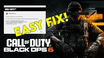 How To Fix Call of Duty: Black Ops 6 DirectX Error EASY!