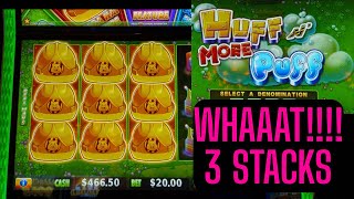 Winning Feels Great On Huff N More PUFF 🤩 MAX BETS BABY 
