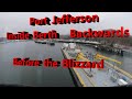 Port Jeff - Inside Berth - Backwards - Before the Blizzard