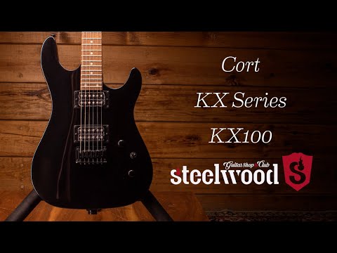 Електрогітара CORT KX100 (Black Metallic), відео 1