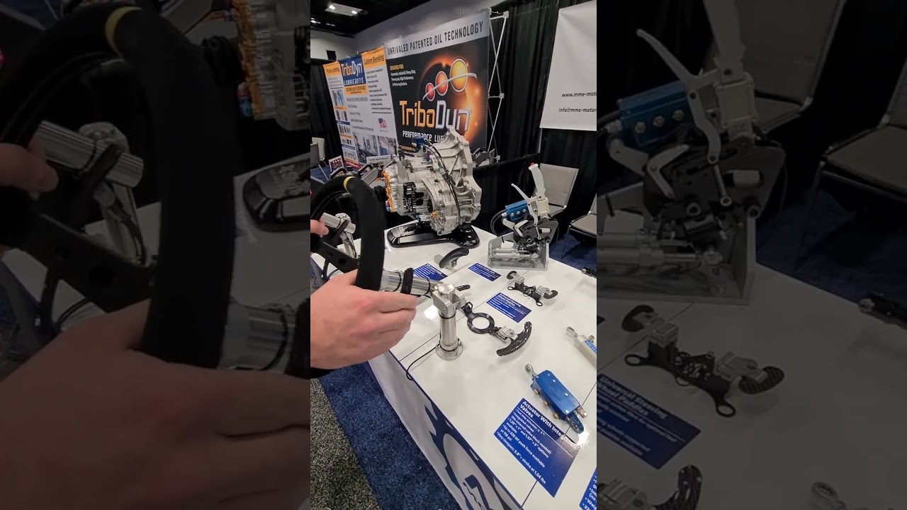 G-Force Long Shifter paddle shift in action at PRI Indianapolis.