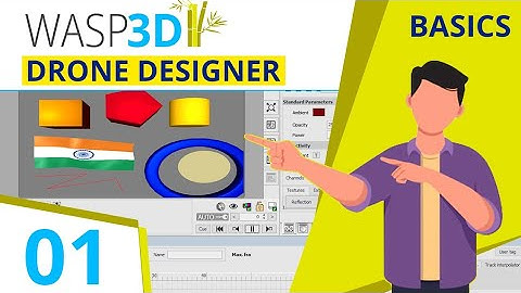 Drone Designer Basics | Part 01 |  Interface / Overview | #Wasp3D Tutorials