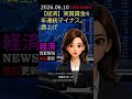 実質賃金4年連続マイナス #Shorts