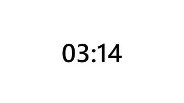 Timer for 3 minutes and 14 seconds