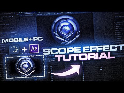 Scope effect tutorial || After Effects and Alight motion || Tutorial EP-1 || ZERIX