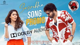 Sasirekha Lyrical |ManaShankara Vara Prasad Garu |Nayanthara |Bheems |Anil RavipudiChiranjeevi
