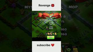 🔥 Revenge Complete! They Attacked the Wrong Base 😈 | Clash of Clans#ClashOfClans #COc #Revenge