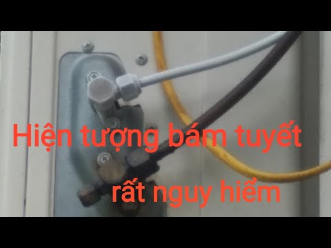 Điều hòa bám tuyết ,nguyên nhân vì sao và cách khắc phục