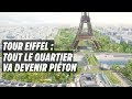 Le quartier entre la tour eiffel et le trocadro va devenir piton