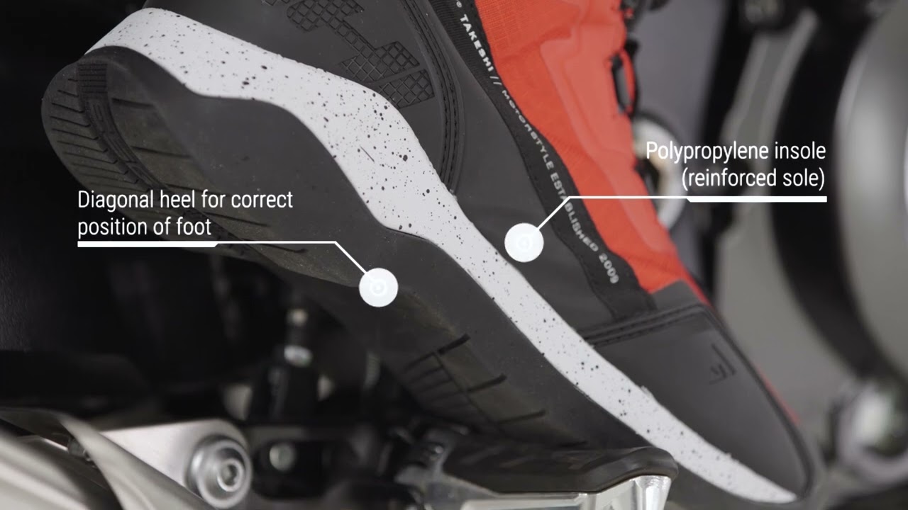SHIMA Takeshi Motorcycle Boots - YouTube