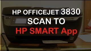 HP Officejet 3830 Scanning A document | review.