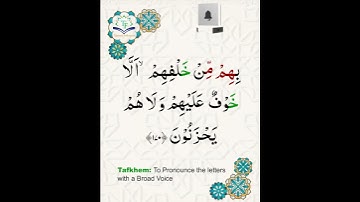 Learn Tajweed of Surah Al-Imran 170-171 (آيات الحفظ) سورة العمران - تعلم التجويد - Rules + Practice