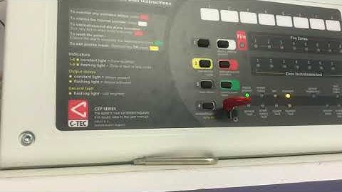 National Fire Alarm Day (Test of Alarmsense system)