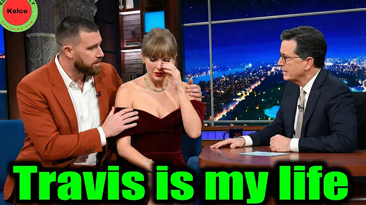 Taylor Swift gets emotional about Fiancé Travis Kelce on The Late Show with Stephen Colbert