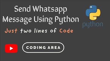 Send WhatsApp Message Using Python With Just 2 lines of Code |Pywhatkit | WhatsApp Hack and Tricks